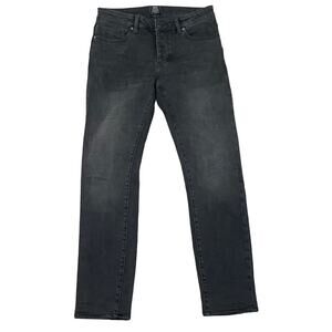NEUW Stockholm Melbourne 2009 Button Fly Iggy Skinny Fit Black Jeans